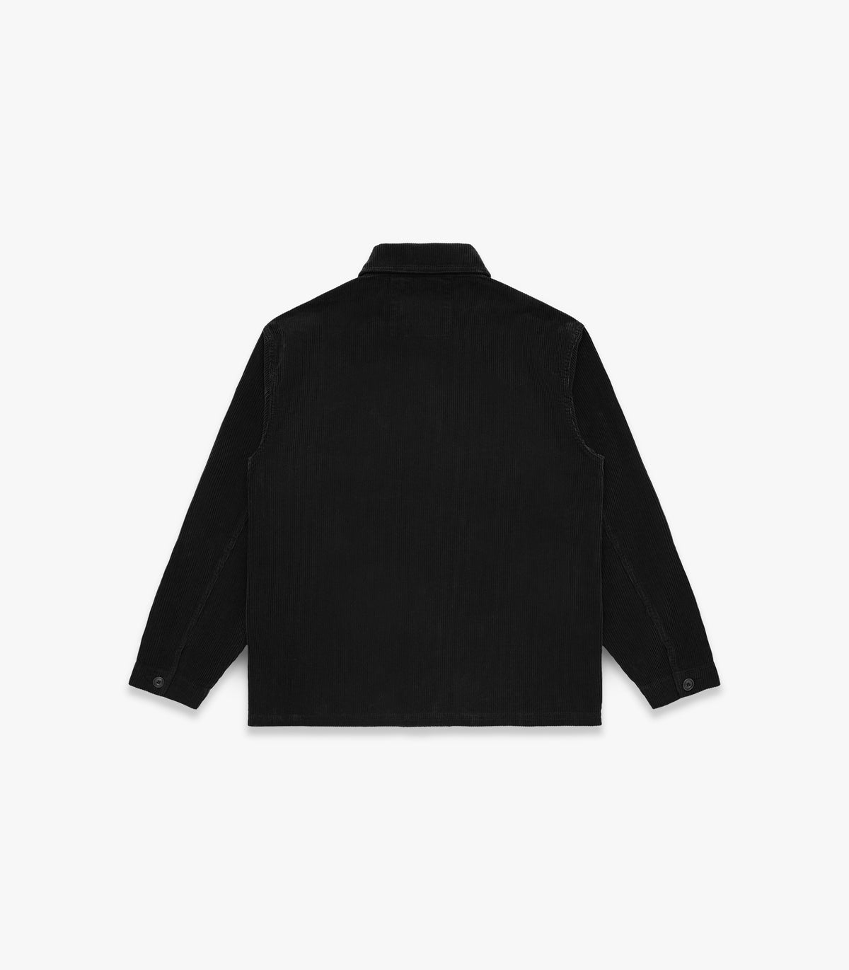 Mott Corduroy Coat in Black