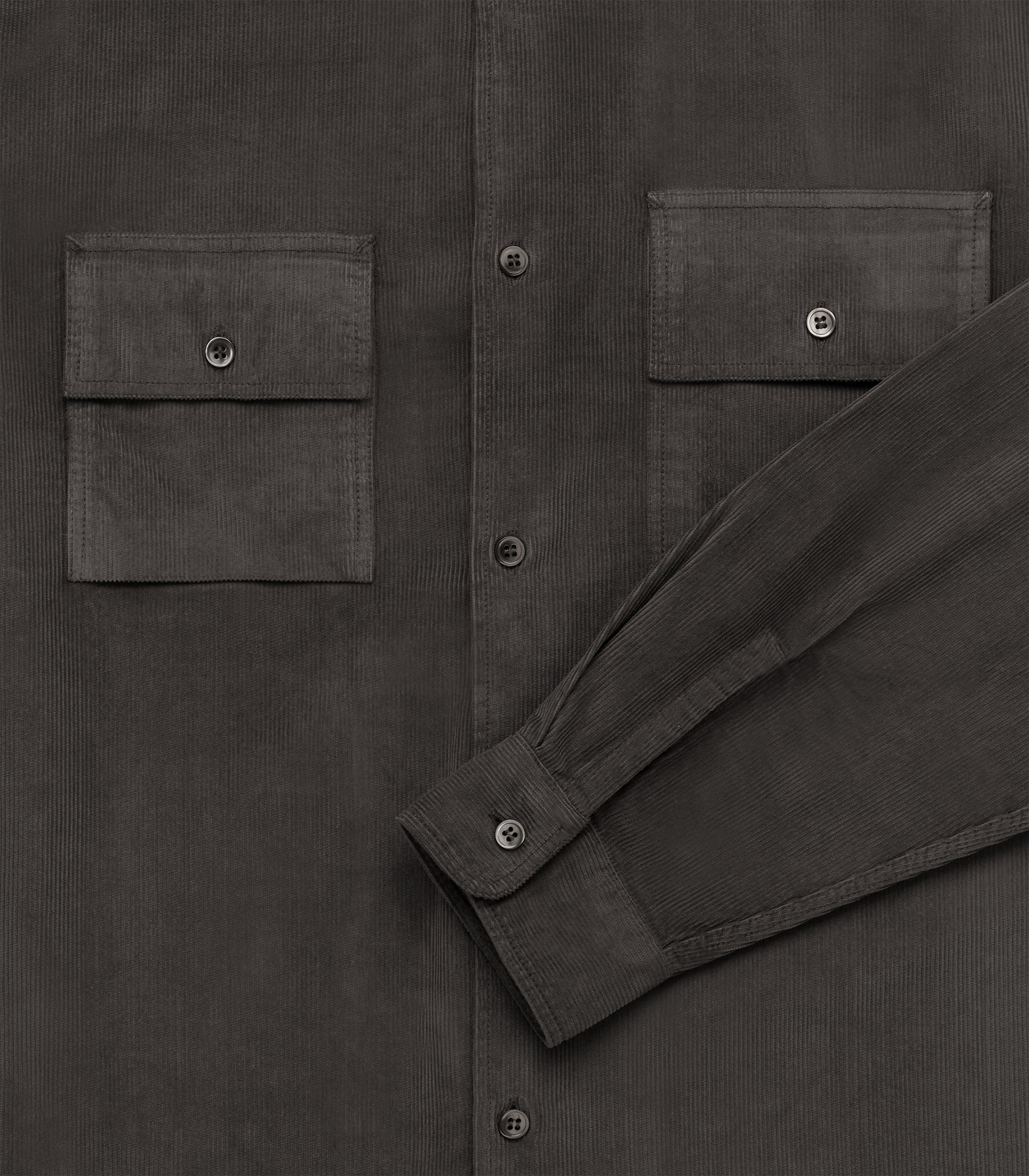 Pacific Corduroy Shirt in Peat