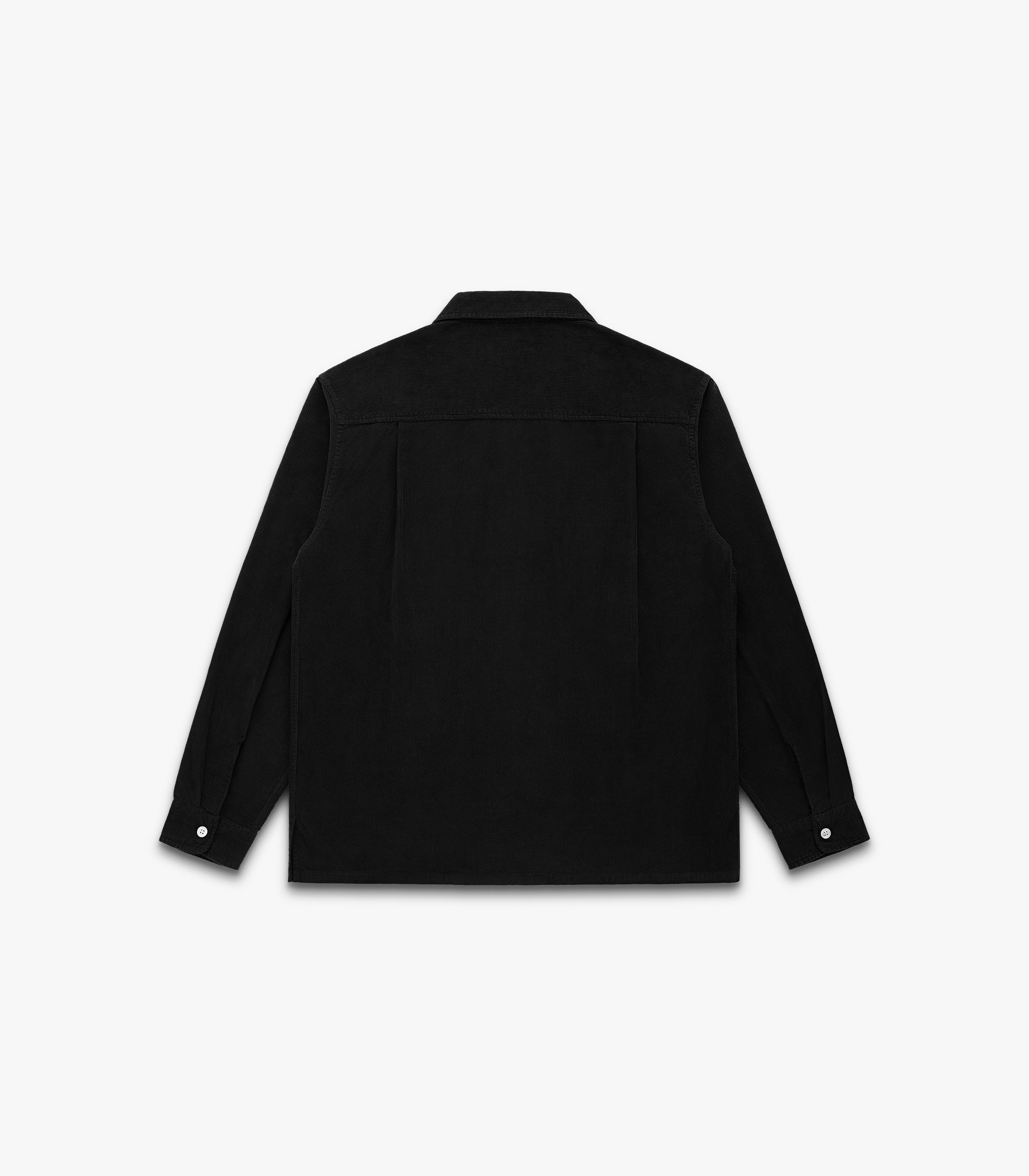 Penny Corduroy Cotton Shirt in Black