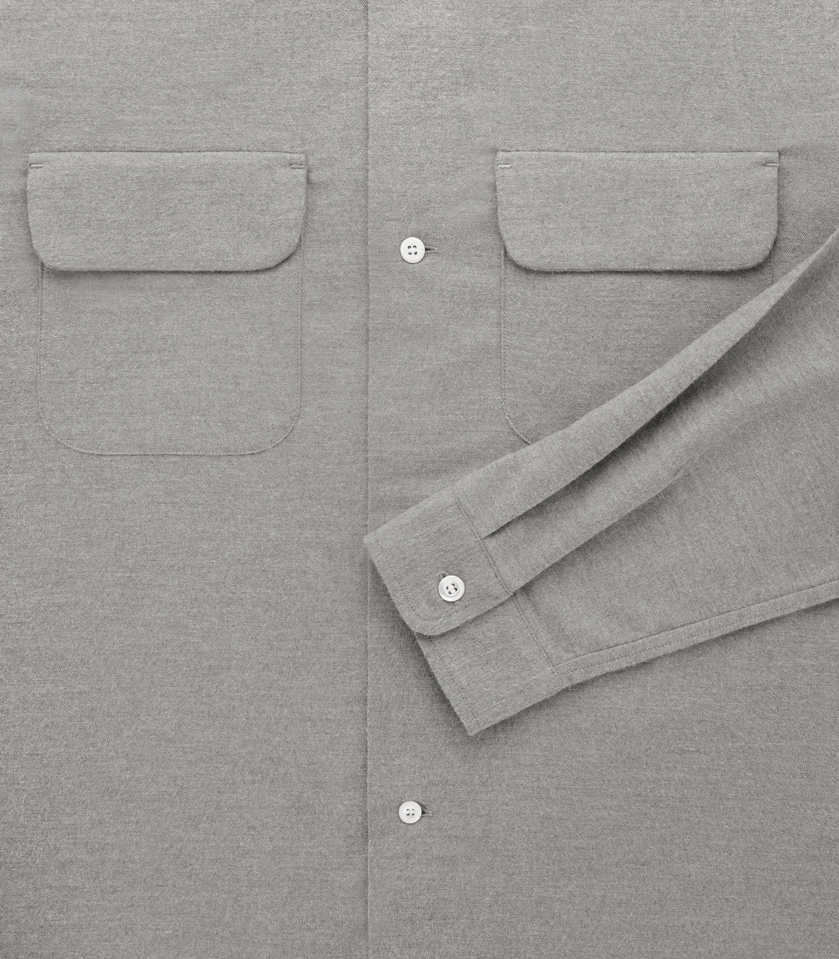 Penny Cotton & Merino Flannel in Pebble