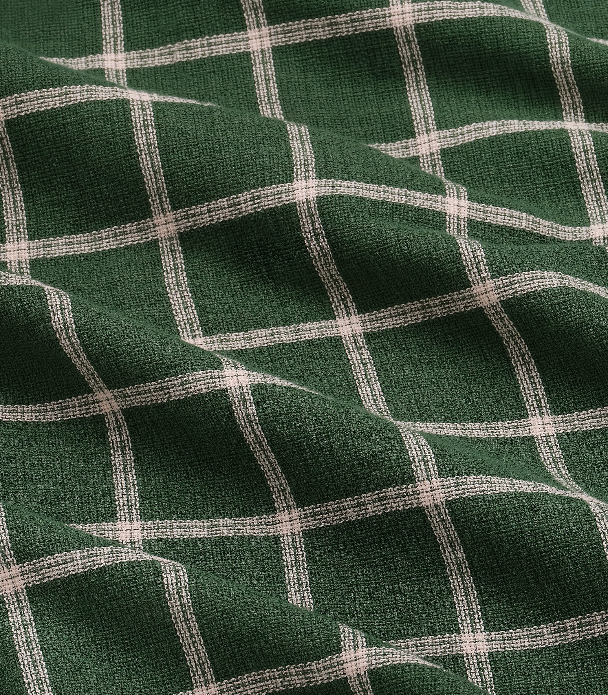 Penny Loom Cotton Shirt S/S in Clover