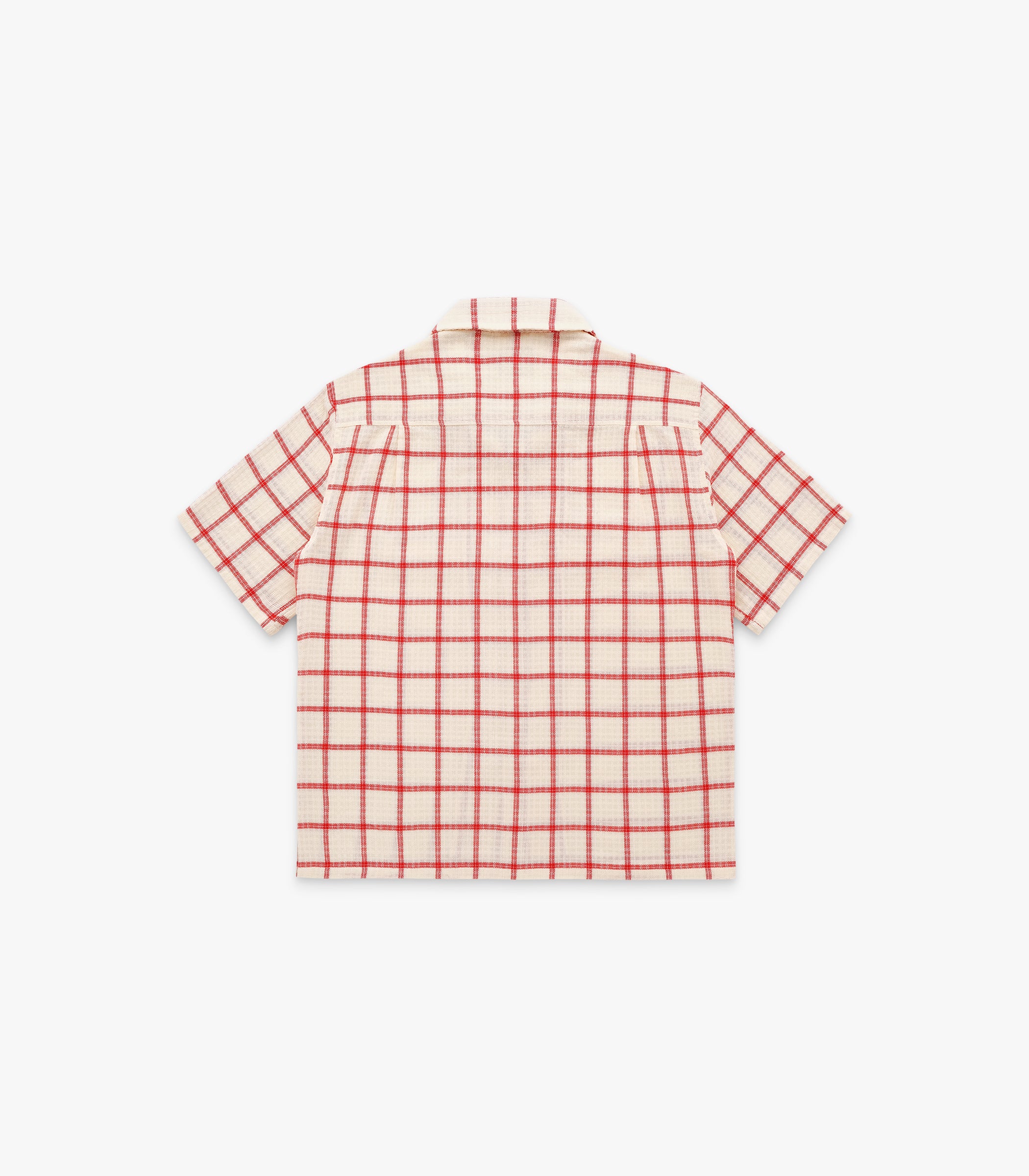 Penny Loom Cotton Shirt S/S in Ecru