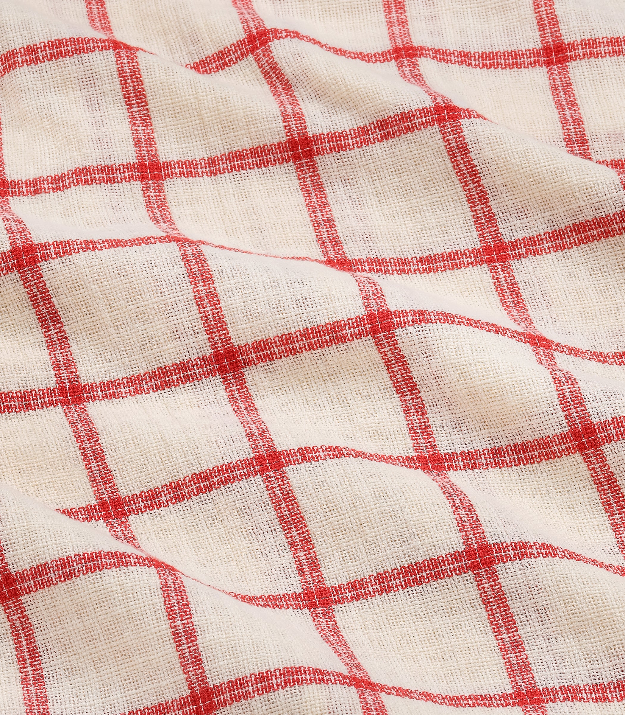 Penny Loom Cotton Shirt S/S in Ecru