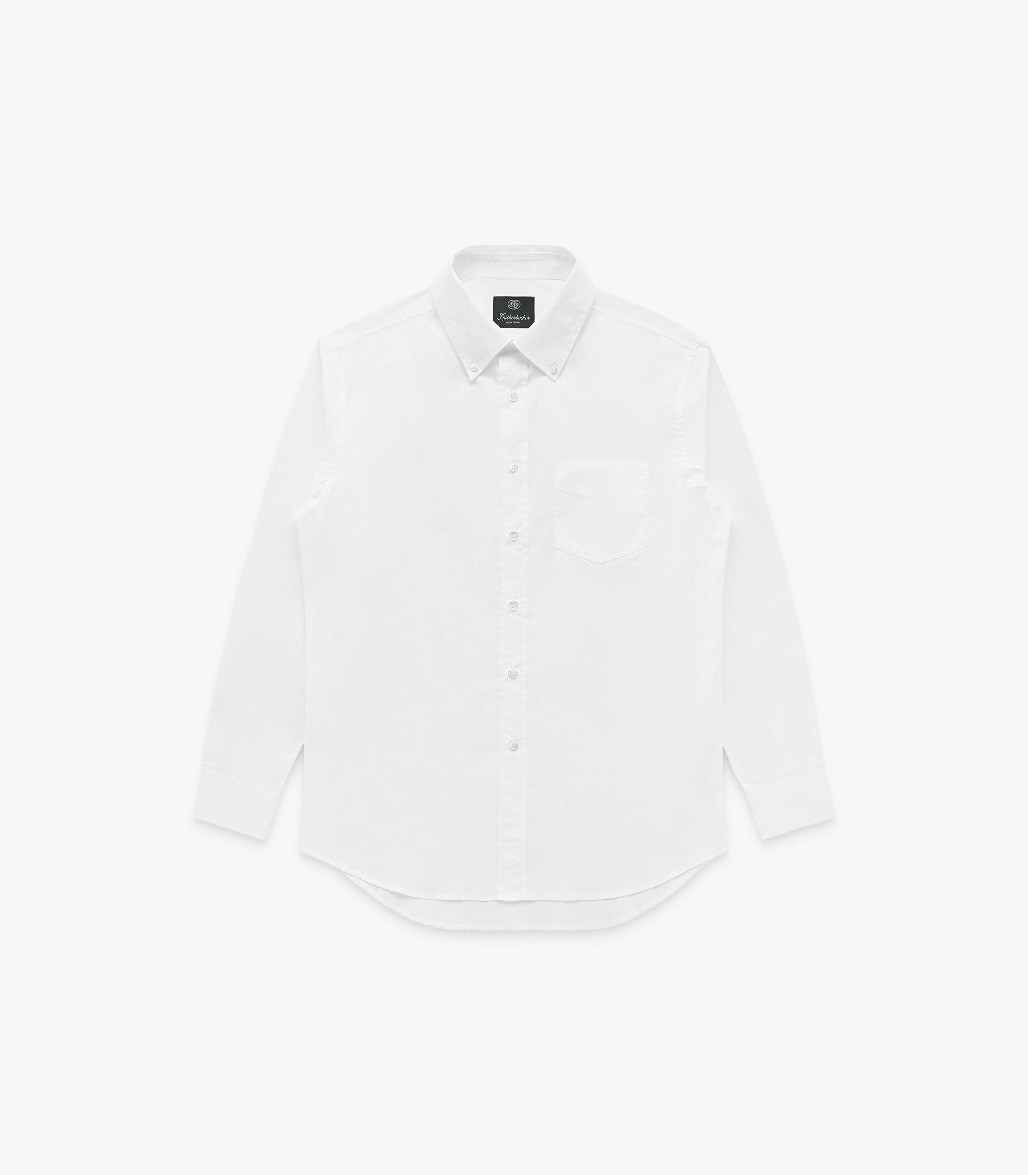Plaza Fine Cotton Dress Shirt in White