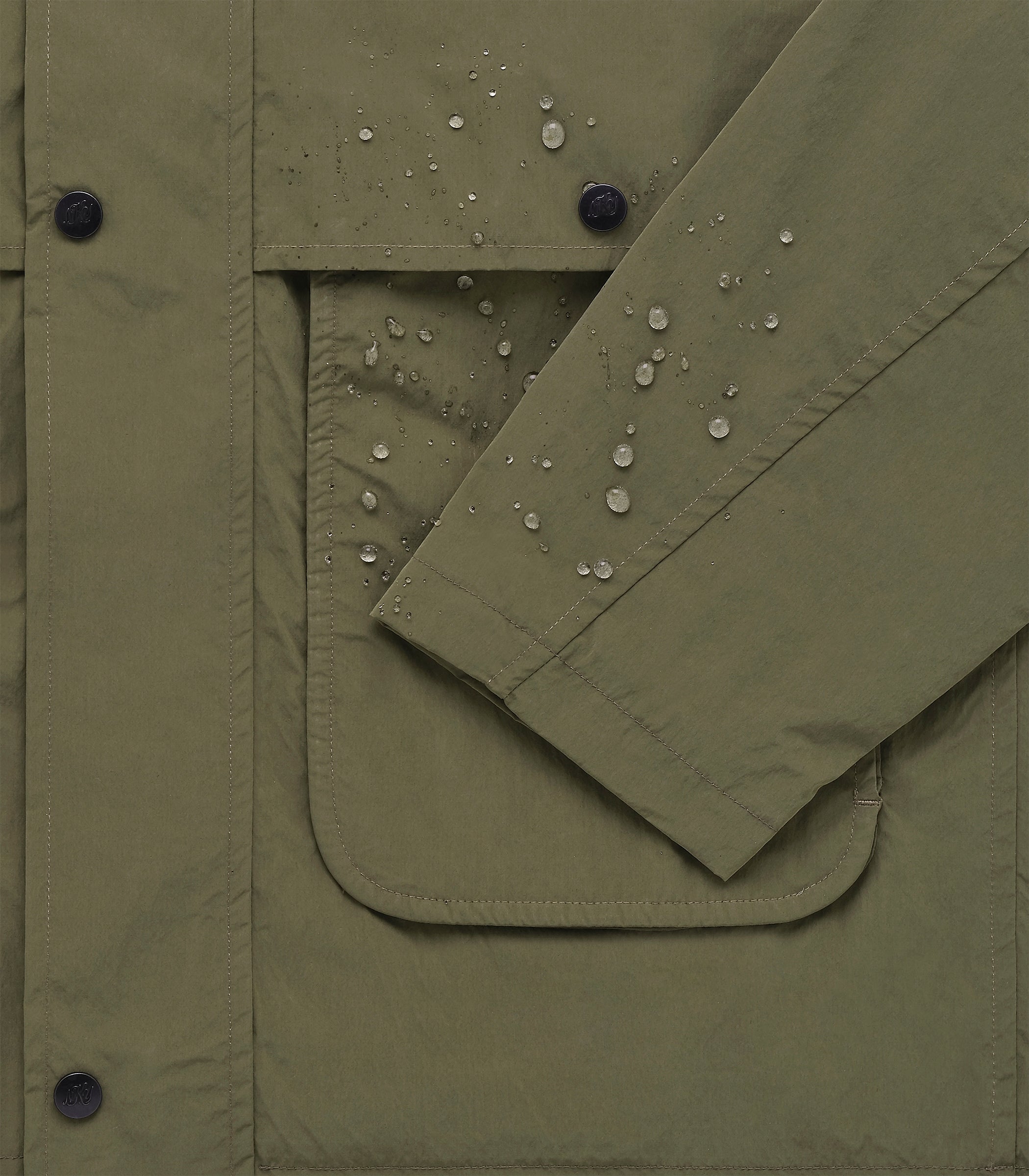 Scout Nylon Coat in Olive