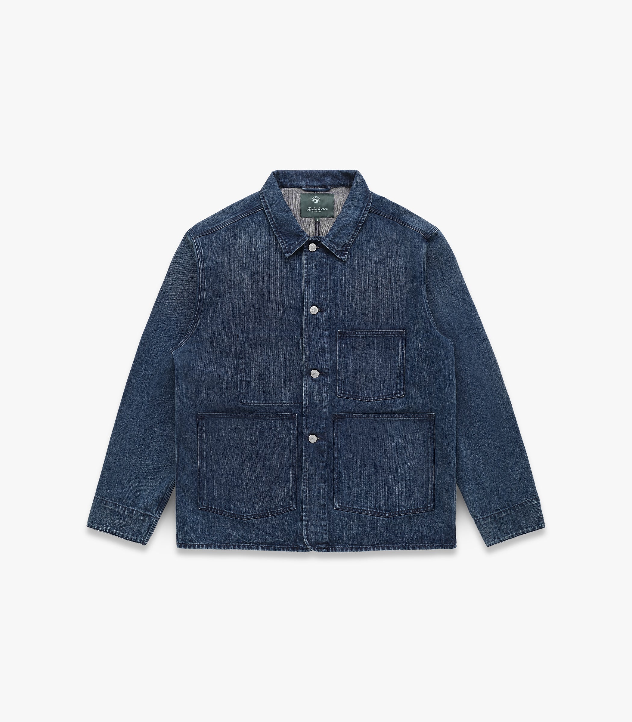 Shop Denim Chore Coat in Indigo Vintage Wash