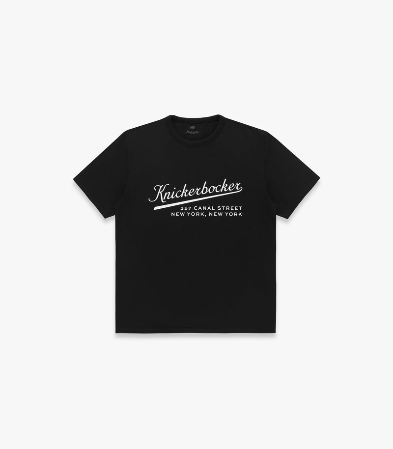 Stadium Heavyweight T-Shirt in Black