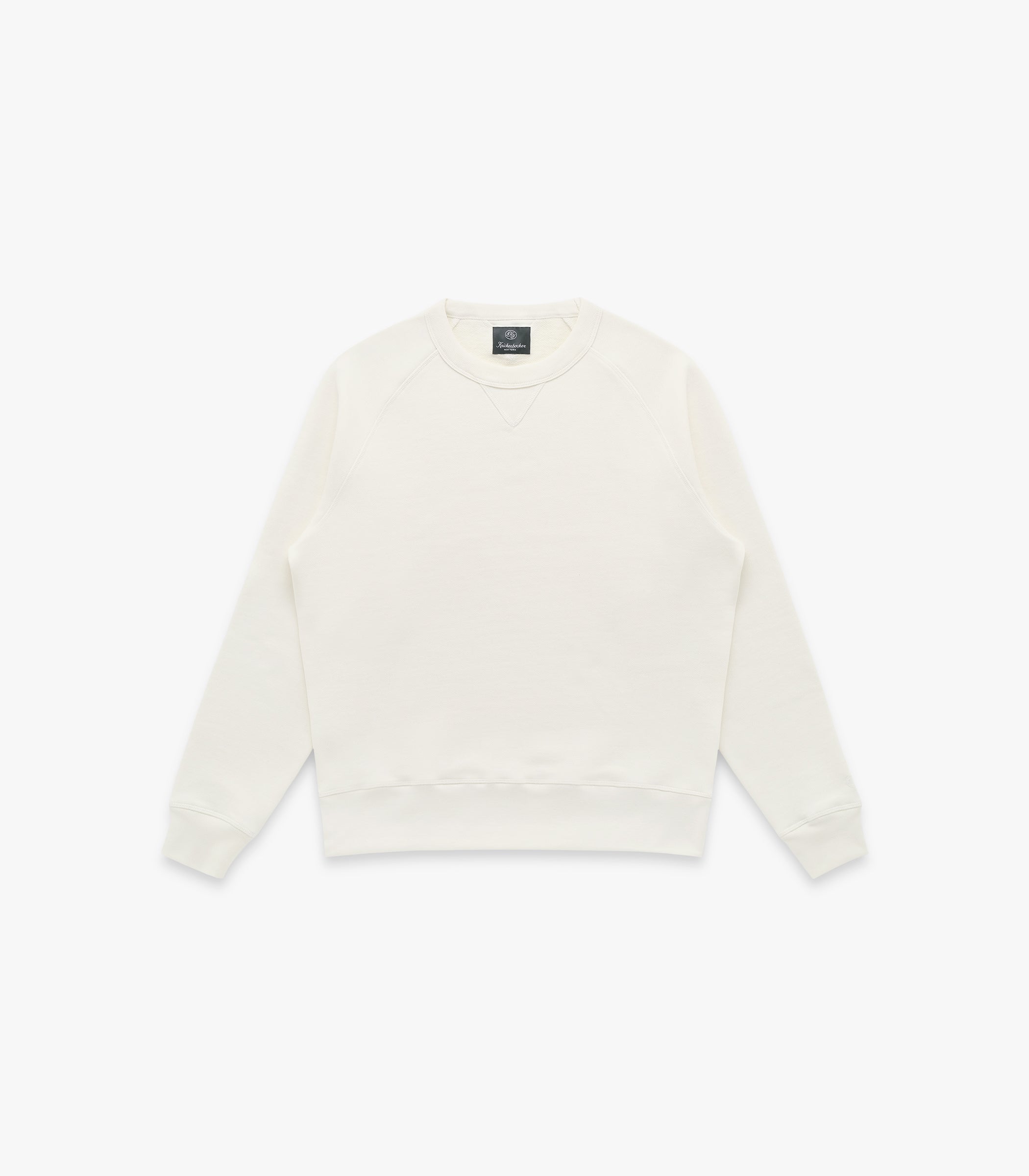 Stadium Loft Knit Crew in Milk