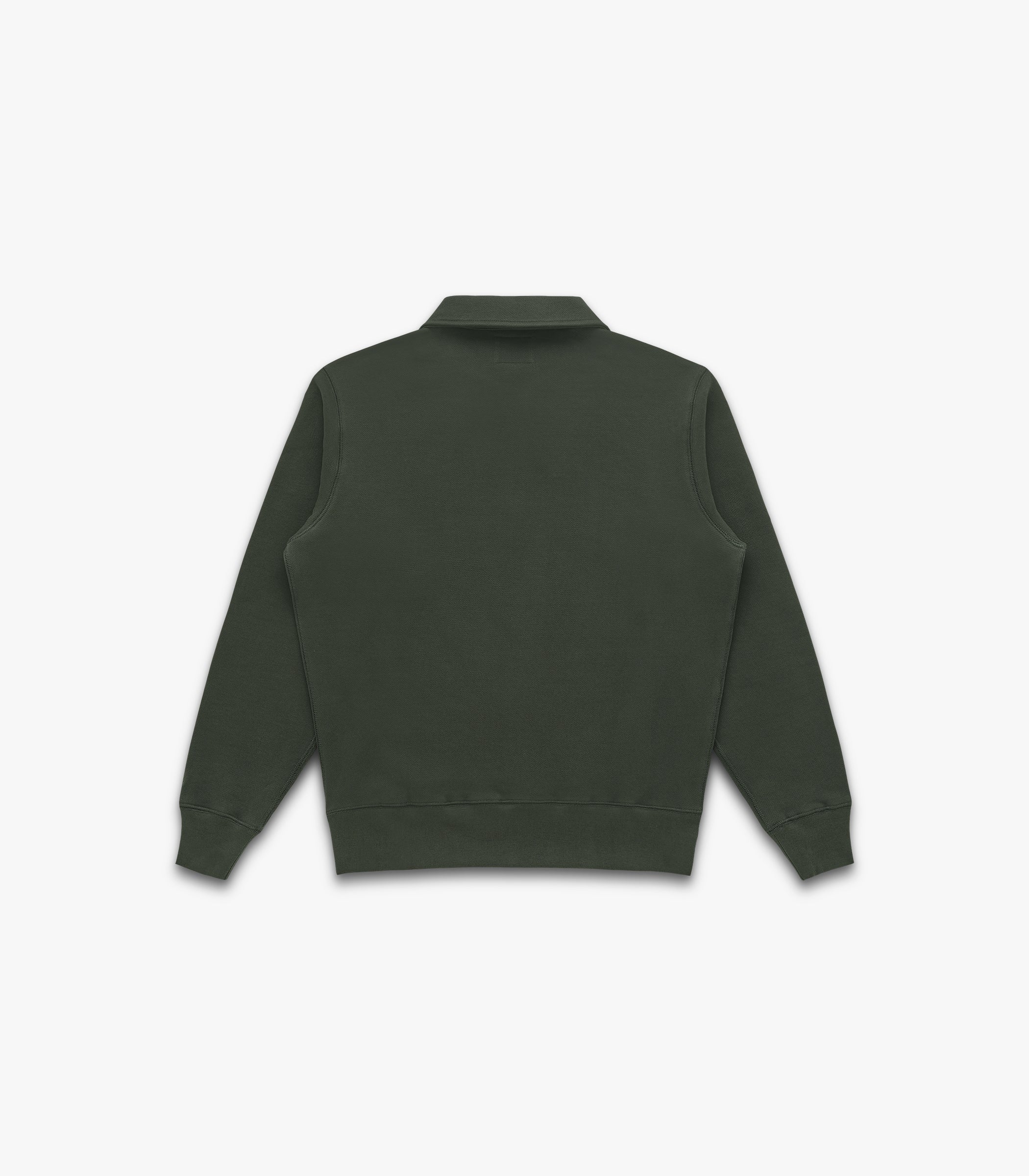 Stadium Loft Knit Quarter Zip in Deep Forest