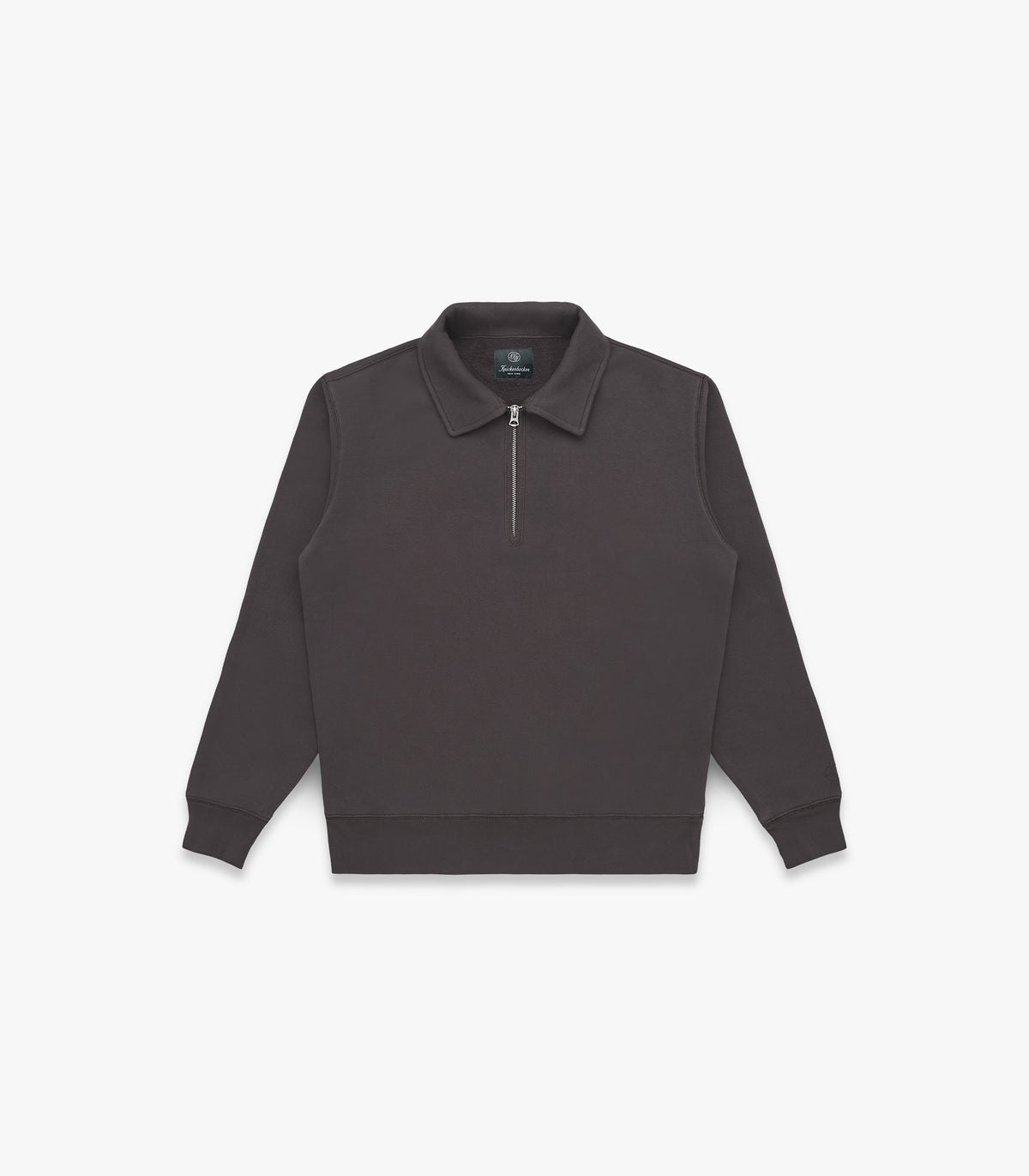 Stadium Loft Knit Quarter Zip in Peat