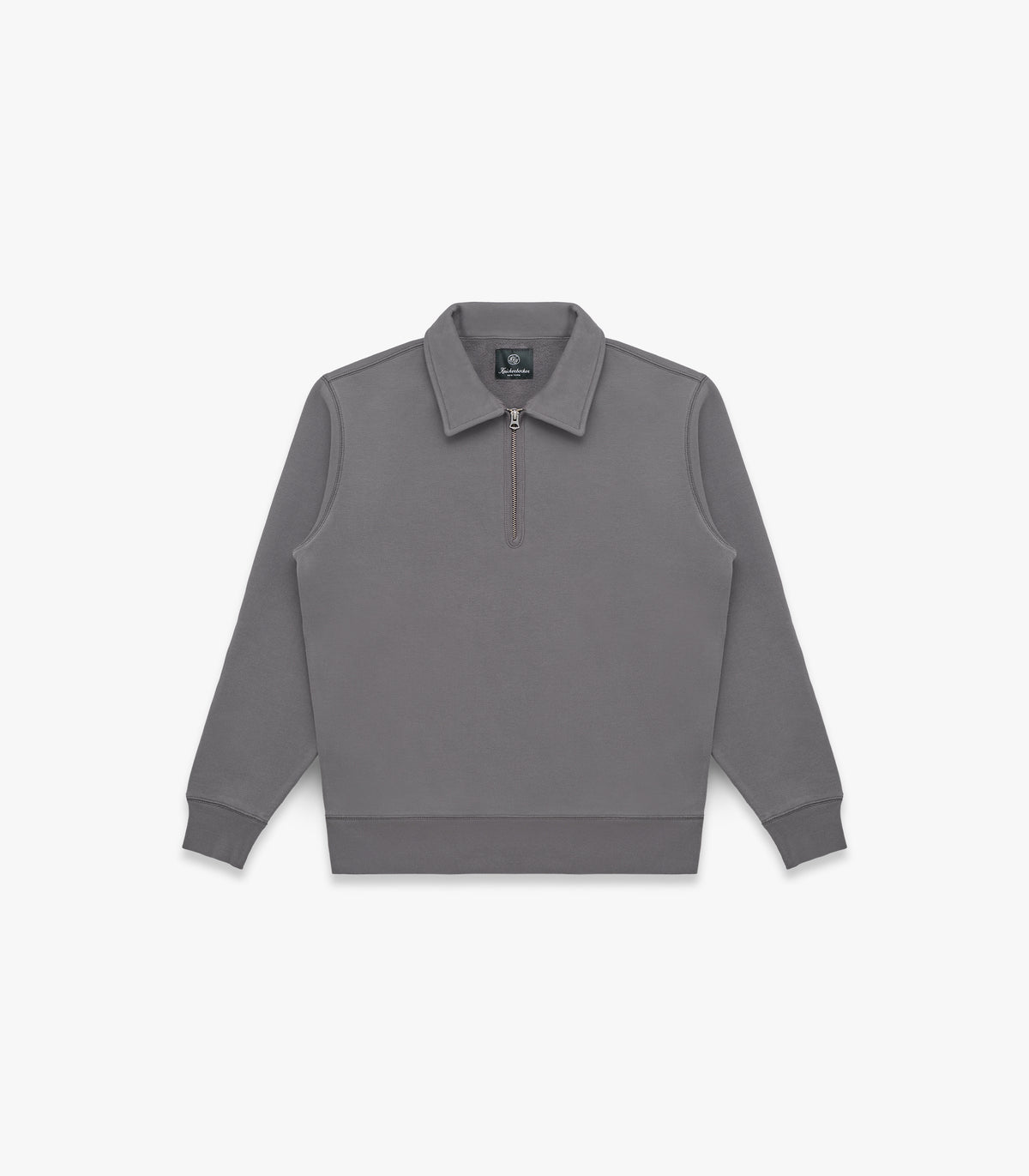 Stadium Loft Knit Quarter Zip in Plum