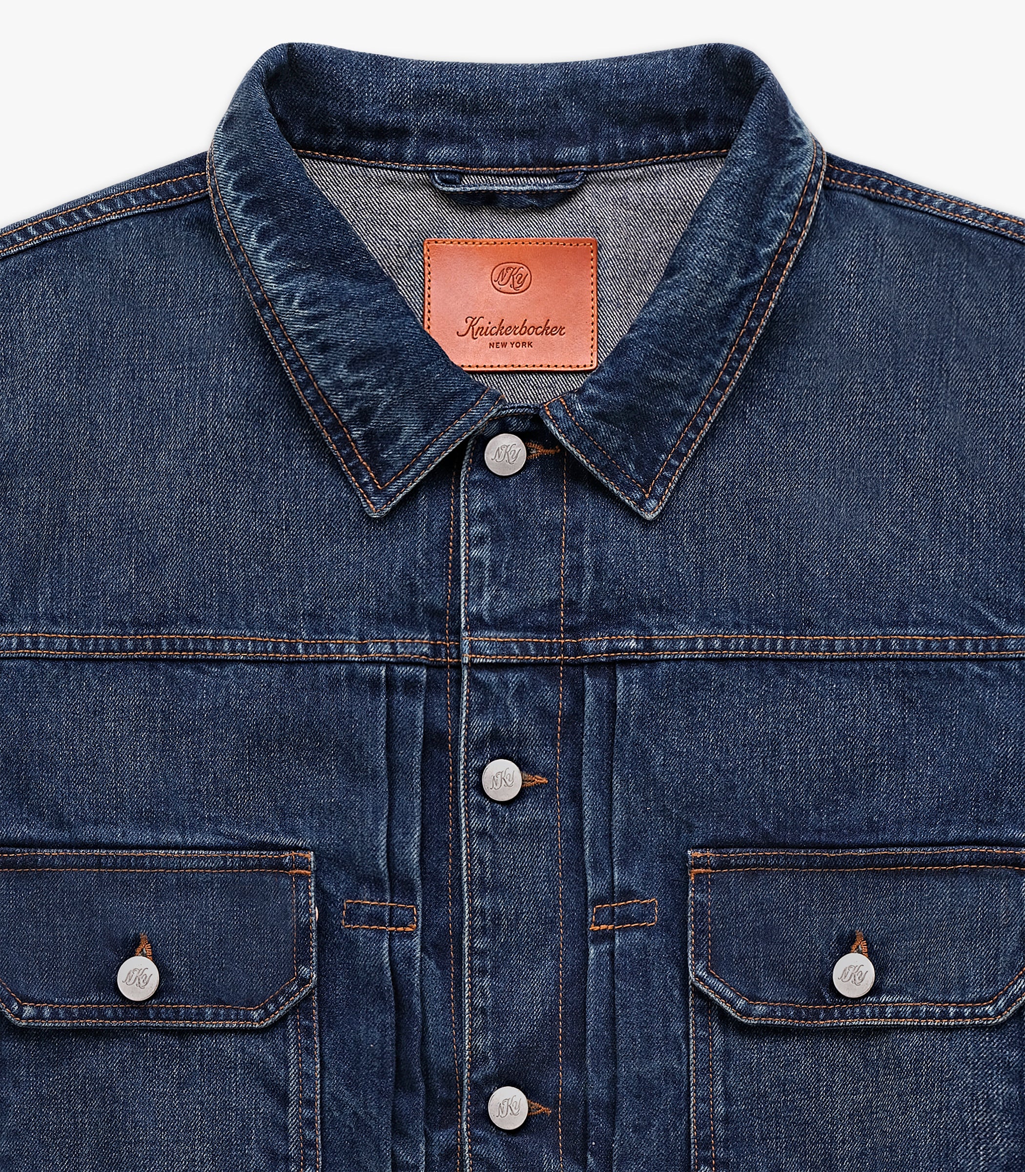 Wayfarer Denim Trucker in Indigo Vintage Wash